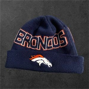NFL Denver Broncos Embroidered Logo Cuffed Beanie